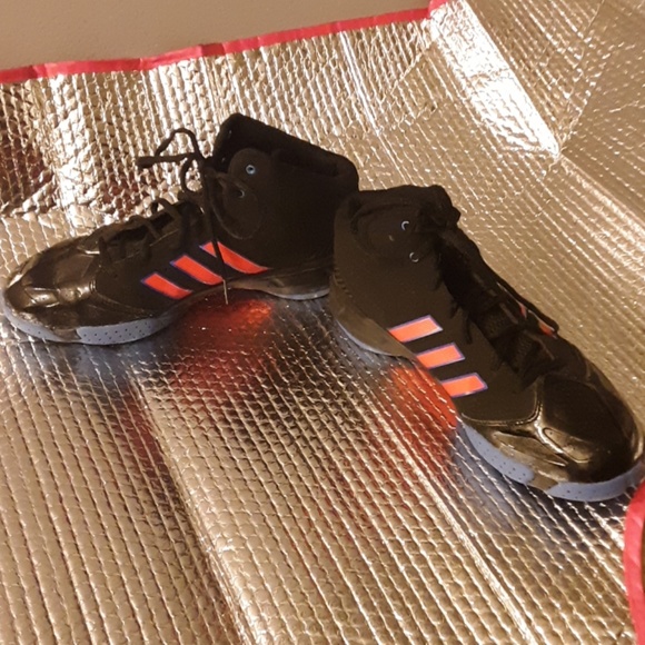 Addidas black/red stripes "mens" - Picture 7 of 8